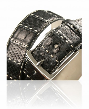 Ремень Унисекс 4010/40/M.Piton.Nero